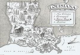 Vintage LA Map